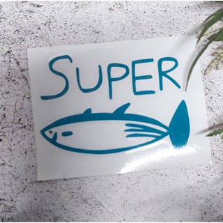 SUPER TUNA [BTS JIN] DECAL VINYL STICKER