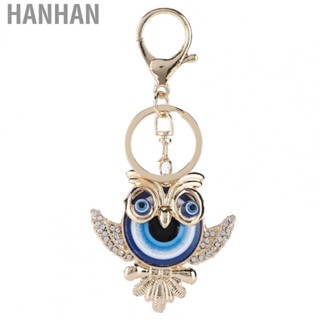 Hanhan Rhinestone Keychain  Multifunctional Suitable Size Evil Eye Keychain  for Wall Decoration for Office Decoration for Home Decoration