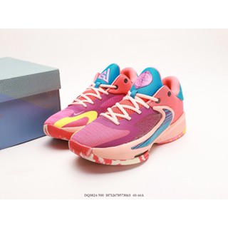 Nike Zoom Freak 4 EP รองเท้าผ้าใบลําลอง กันลื่น ของแท้ 100% เหมาะกับการเล่นกีฬาบาสเก็ตบอล สําหรับผู้ชาย