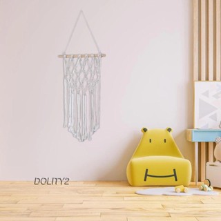 [Dolity2] จี้ถักมาคราเม่ สําหรับแขวนตกแต่งผนังบ้าน