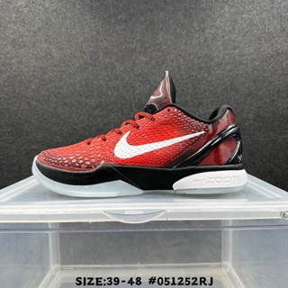 [H2 Pure Original NK] Kobe 6 Kobe 6 Generation Strongest ZK6 รองเท้าบาสเก็ตบอล หน้า หลัง ขนาดใหญ่293119