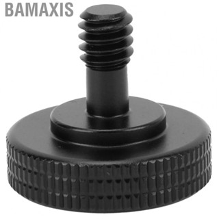 Bamaxis 1/4 Inch Thumb Screw L Bracket Screw  Anodized Surface Aluminum Alloy Convenient Sturdy Thumb Screw L Bracket Screw Mount Adapter  for Flash Light Bracket