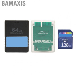 Bamaxis Game Card Adapter Universal for MX4SIO  with 128G Storage 64MB FMCBV1.966 PS2 Fat Consoles