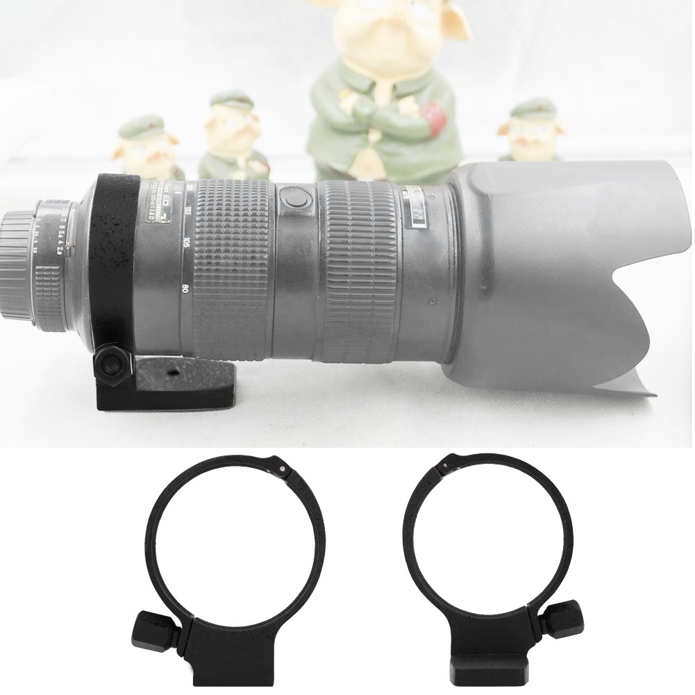 Camera.home Aluminum Alloy Camera Lens Tripod Mount Collar Ring for Nikon 80‑200mm F2.8 AFS