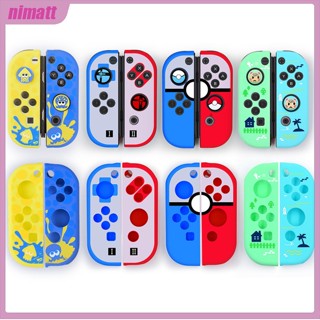 Ni เคสซิลิโคน สําหรับ Nintendo Switch Joy Con Splatoon 3 Switch Controller Cover 1 ชุด