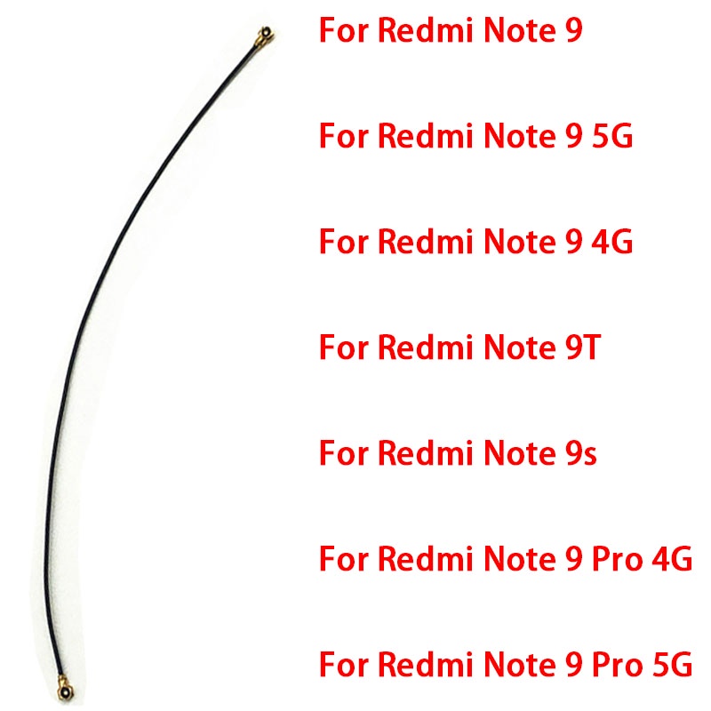 สายเคเบิลเสาอากาศสัญญาณ แบบยืดหยุ่น สําหรับ Xiaomi Redmi Note 9T Note 9S Note 9 Pro Note 9 4G 5G Wifi