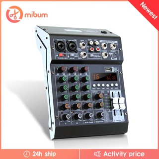 [Mibum] บอร์ดคอนโซลเสียง สําหรับระบบเสียงสเตอริโอ DJ Conference Home