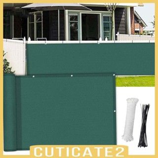 [Cuticate2] ฝาครอบระเบียง HDPE พร้อมสายเคเบิล 90x300 ซม. 24 ชิ้น สําหรับระเบียง กลางแจ้ง