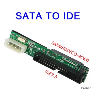 ฮาร์ดไดรฟ์ HDD เป็น IDE สําหรับ iwo Pata 22Pin 2 5 3 5 Serial ATA เป็น 40pin