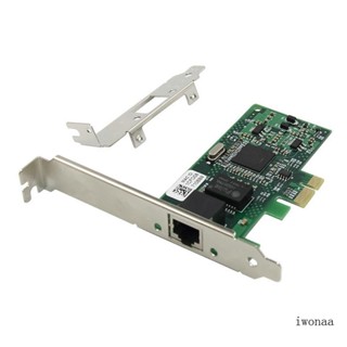 Iwo การ์ดเซิร์ฟเวอร์พอร์ตกิกะบิตเดี่ยว PCIE X1 1000M สําหรับอะแดปเตอร์ 82583L