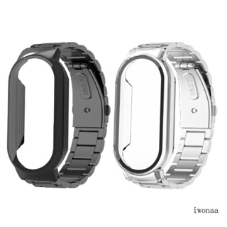 Iwo สายนาฬิกาข้อมือสเตนเลส กันน้ํา กันรอยขีดข่วน สําหรับ 8 8 NFC Smartwatch