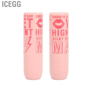 Icegg Lipstick   Like Smoothness 1pc Lustrous Matte for Christmas Shopping Halloween Women