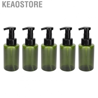 Keaostore 5x400ml Foam Pump Bottle Prevent Leakage Large  Press Type Foaming