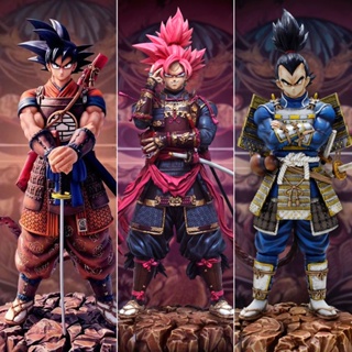 โมเดลฟิกเกอร์ ดราก้อนบอล LK Samurai Series Pink Goku Son Gohan Vegeta Super Saiyan สไตล์ญี่ปุ่น