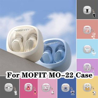 【จัดส่งด่วน】เคสหูฟัง แบบนิ่ม แบบใส ลายการ์ตูน สําหรับ MOFIT MO-22 MOFIT MO-22