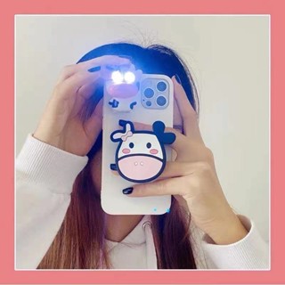 เคสโทรศัพท์มือถือ ลายวัวเรืองแสง สําหรับ Vivo Y70S s7e Y52S Y93 Y3S Y50 X60 X21 X27I Qooz3