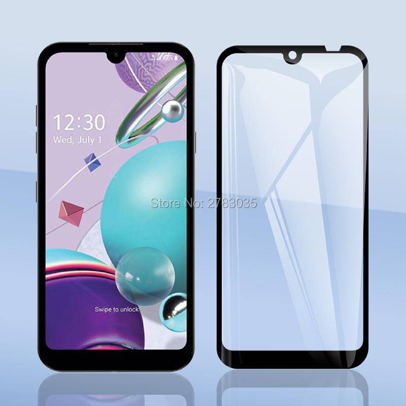 สําหรับ LG W41 W30 Pro W41 W31 Plus W11 W10 Stylo 7 6 5 4 9D Full Cover Toughened ฟิล์มกระจกนิรภัยป้