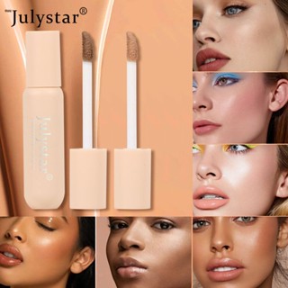 Julystar Facial Makeup Repair Moisturizing Eye Concealer Liquid Foundation Waterproof And Sweat-proof Long-lasting Concealer Invisible Pore nuuo