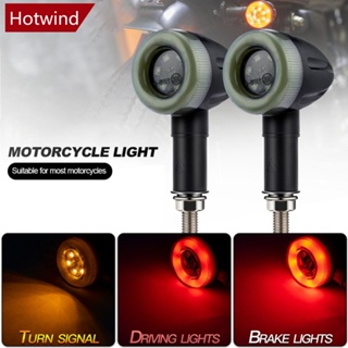 Hotwind ไฟเลี้ยว LED สีเหลืองอําพัน สําหรับรถจักรยานยนต์ B1F1 1 ชิ้น