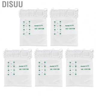 Disuu Vacuum Cleaner Rubbish Bag Compact Effective for Office Bedroom VORWERK VK135 VK136 Living Room