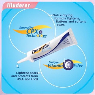 Dermatix Ultra Scar Gel 15g Scar Red Care Dermatic Acne Surgery Burn Cut Scar Removal ลบรอยแตกลาย HO