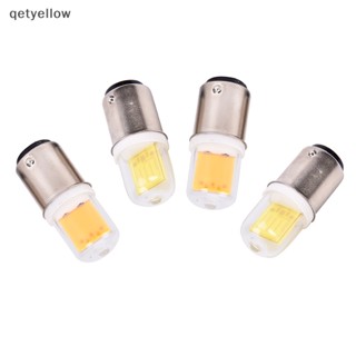 Qetyellow BA15D หลอดไฟ LED 5W 110V 220V AC COB สําหรับโคมไฟระย้า จักรเย็บผ้า