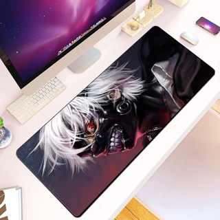 แผ่นรองเมาส์ พิมพ์ลายอนิเมะ Tokyo Ghoul HD กันลื่น Xxl90X40 ซม. สําหรับคอมพิวเตอร์ตั้งโต๊ะ