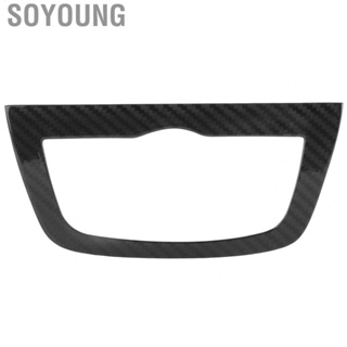 Soyoung Headlight Switch Trim Frame Carbon Fiber Decoration Replacement for  X3 G01 X4 G02