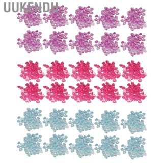 Uukendh Light Change Nail Decoration  Lovely Portable DIY 10 Bags for Home Women