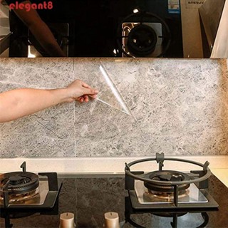ELEGANT ฟิล์มกระจกใส ป้องกันน้ํามัน มีกาวในตัว สําหรับตกแต่งบ้าน