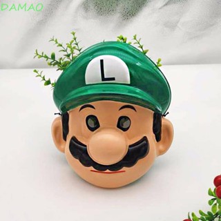 DAMAO หน้ากากคอสเพลย์ Super Mario Bros สําหรับตกแต่งปาร์ตี้ฮาโลวีน