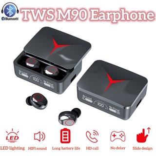 Tws M90 หูฟังอินเอียร์ไร้สาย บลูทูธ 5.3 ลดเสียงรบกวน พร้อมไมโครโฟน