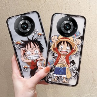 พร้อมส่ง ใหม่ เคสโทรศัพท์มือถือ ซิลิโคนนิ่ม ใส บางมาก กันกระแทก ลายการ์ตูนลูฟี่ วิ่ง สร้างสรรค์ สําหรับ Realme11 Pro Realme 11 Pro + Plus 5G 2023 Realme 11 Pro 5G