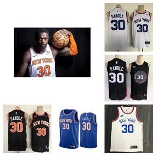 New York Knicks #30 Julius Randle เสื้อสเวตเตอร์ของเสื้อบาสเก็ตบอล NBA Jersey