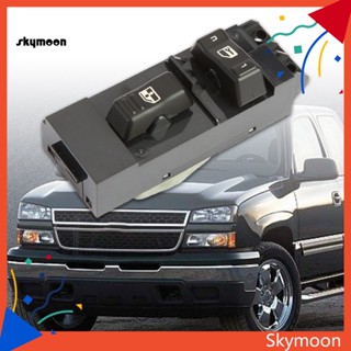 Skym* สวิตช์ยกหน้าต่างรถยนต์ไฟฟ้า ฝั่งขวา แบบเปลี่ยน 15045084 สําหรับ Chevy Silverado Avalanche GMC 2000-2002