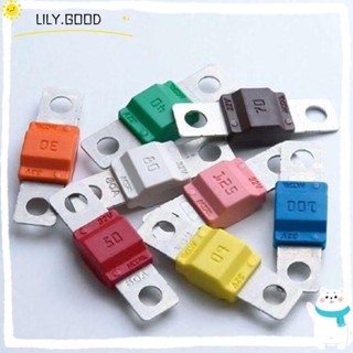 LILY Midi ขายดี ฟิวส์ส้อมโลหะ 30A -125A หลายสี สําหรับรถยนต์ รถบรรทุก