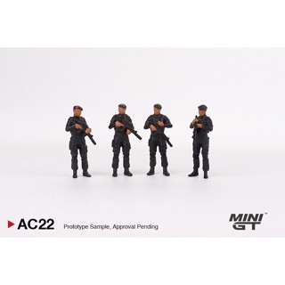 MINI GT 1/64 Figurine: Mobile Brigade Corps (Brimob) MGTAC22