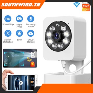 ร้อน！ Graffiti Smart Home Security Human Body Monitoring 1080 HD Remote Voice Intercom Wireless Wifi Camera