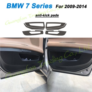 สติกเกอร์คาร์บอนไฟเบอร์ ป้องกันการเตะ สําหรับ BMW 7 Series F01 F02