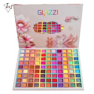 Glazzi พาเลทอายแชโดว์ 99 สี ติดทนนาน สําหรับแต่งหน้า