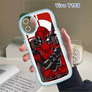 เคสโทรศัพท์มือถือแบบนิ่ม กันกระแทก กันรอยกล้อง ลายมาร์เวล หยัก สําหรับ Vivo Y01 Y15A Y15S Y51 Y31 Y51A 2021 Y33 Y53S 4G Y70S Y70T Y51S Y73S Y52 Y72 Y76 5G