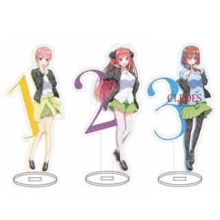 CLEOES โมเดลฟิกเกอร์อะคริลิค Nakano Miku Yotsuba Itsuki แฟชั่น สําหรับเก็บสะสม