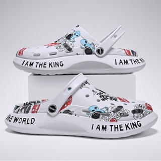 CROCS พร้อมส่ง รองเท้าแตะลําลอง EVA พื้นหนานุ่ม คุณภาพสูง เหมาะกับเดินชายหาด แฟชั่นฤดูร้อน สําหรับผู้ชาย และผู้หญิง 2023