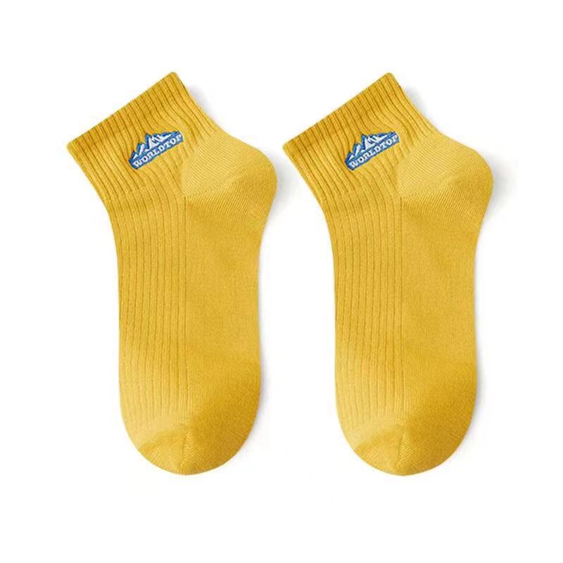 ถุงเท้ากีฬาลําลอง ดูดซับเหงื่อ ระบายอากาศได้ดี พิมพ์ลายตัวอักษร คุณภาพสูง แฟชั่นฤดูร้อน สําหรับผู้ชาย - รูปที่ 7