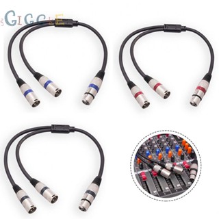 ⭐READY STOCK ⭐XLR Splitter Cable 20*15CM 3Pin Balanced Dual XLR Patch Female To Male