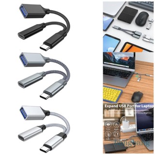 Bang อะแดปเตอร์สายเคเบิล USB C OTG 2 in 1 Type-C เป็น USB A พร้อมที่ชาร์จ PD10W