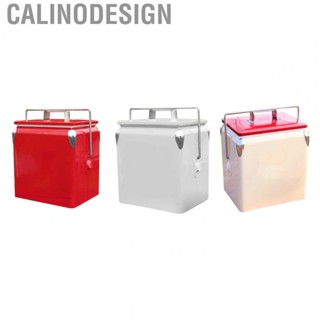 Calinodesign Cola Portable Cooler  Good Insulation Effect Portable Travel  Cola Mini Fridge  for Car Transportation