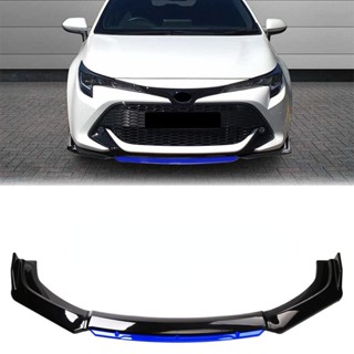 Lantop ชุดสปอยเลอร์ กันชนหน้ารถยนต์ สีฟ้า สําหรับ Toyota Prius 4 ชิ้น