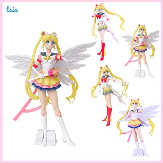 Rx ของเล่นฟิกเกอร์ อนิเมะเซเลอร์มูน Guardian Sailormoon สําหรับตกแต่งเค้ก