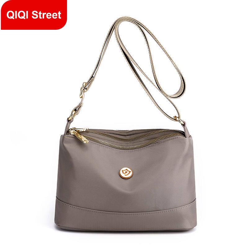 กระเป๋าสะพาย ใหม่ผ้า Oxford น้ําหนักเบาหญิงแฟชั่น CasualMulti ชั้น Anti Splashing crossbody กระเป๋าแม่